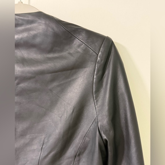 Joe’s Collection Lamb Leather Black Jacket Size S - Picture 10 of 15